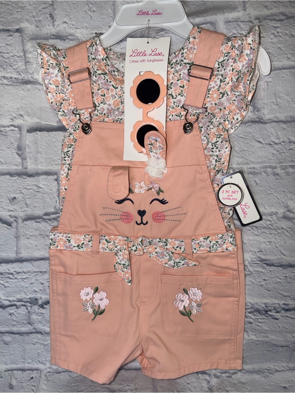 Girls Short Overalls